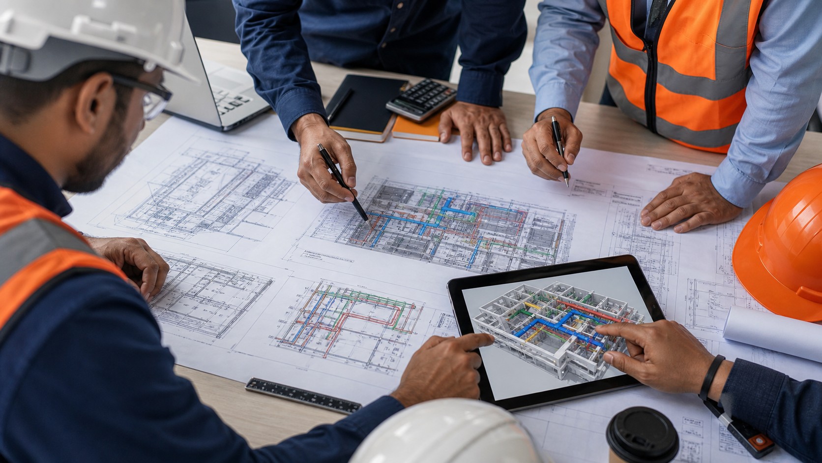 MEP coordination for interior planning